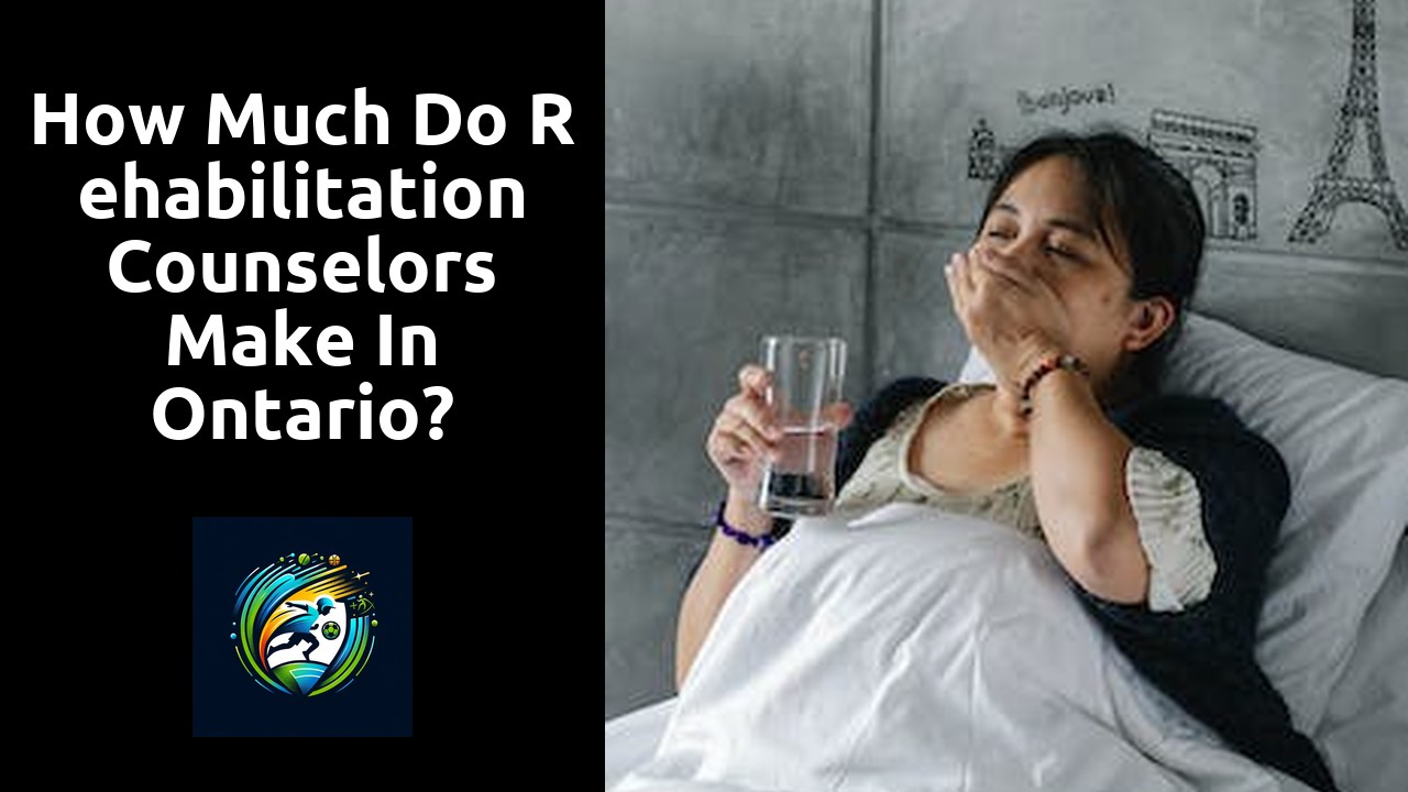 How much do rehabilitation counselors make in Ontario?