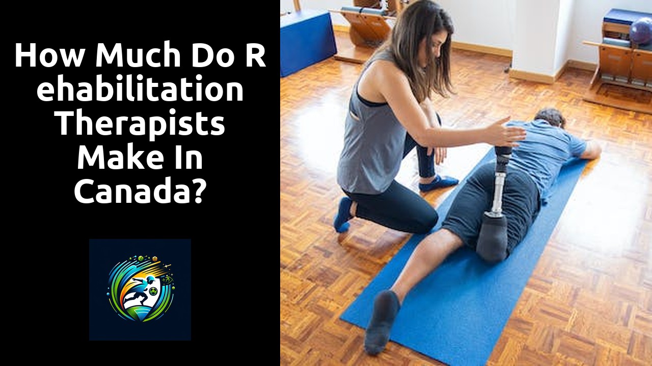 How much do rehabilitation therapists make in Canada?