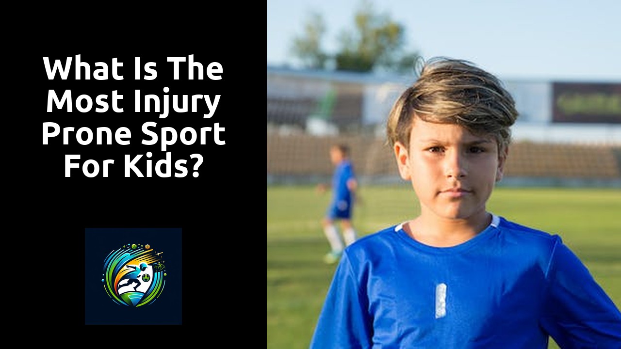 What is the most injury prone sport for kids?